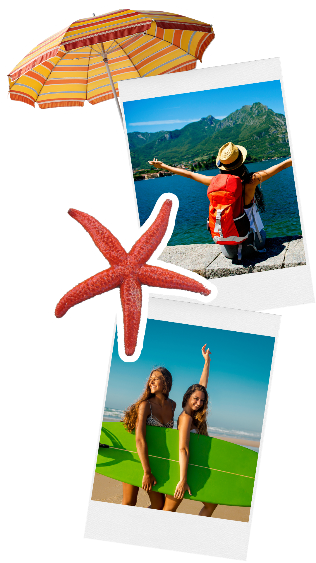 Collage of Bali travel