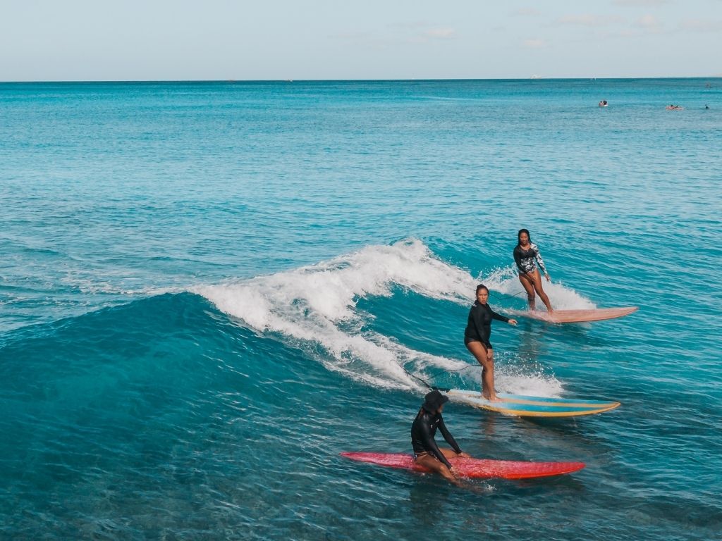 Surf Schools - Women-led or women-friendly surf lessons and camps.